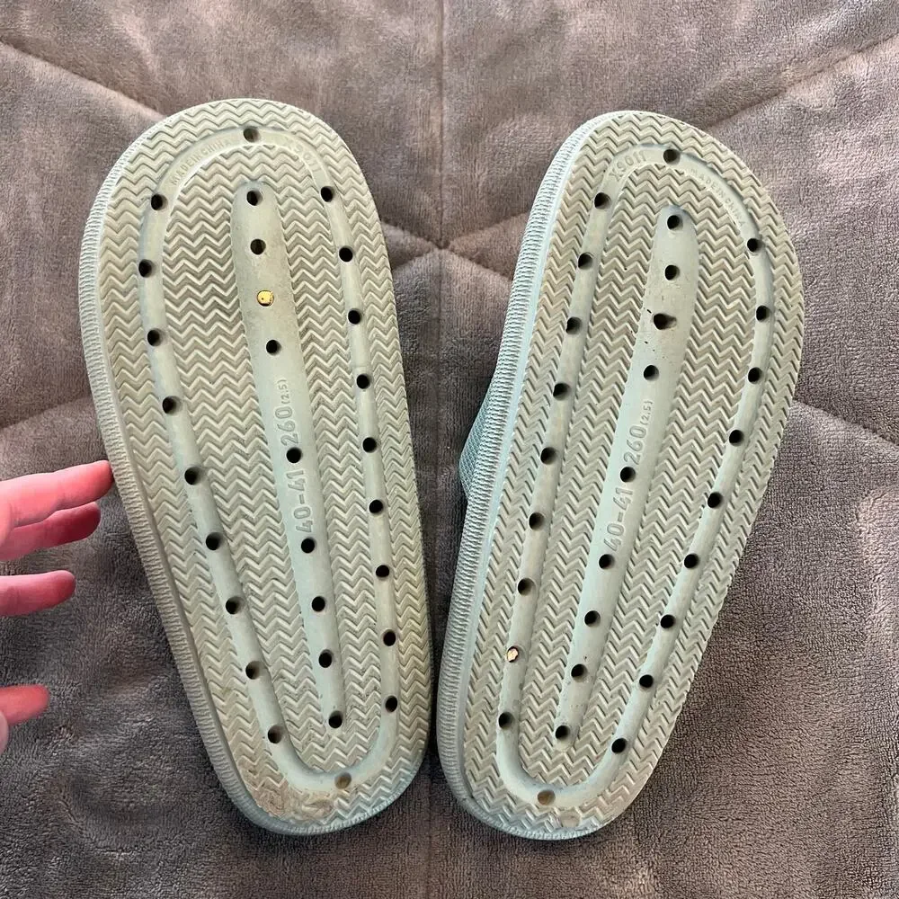 Slippers Sandals Open Toe Soft Cushioned Extra Thick Size 40-41